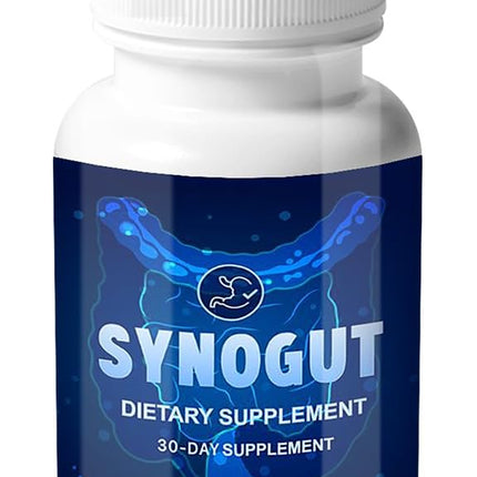 nutradash Synogut - Synogut Pills for Digestive Support Gut Health (60 Capsules - 1 Month Supply)