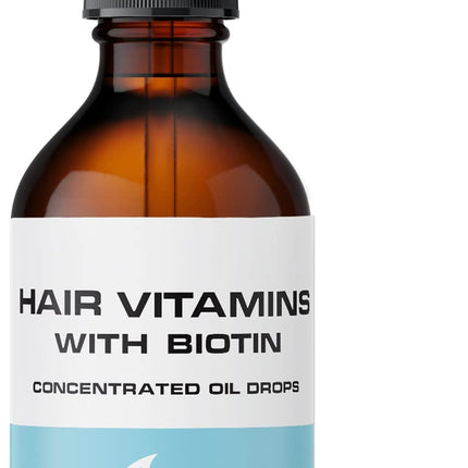 Ultra6 Nutrition Liquid Biotin with Hair Vitamins - Vitamin C, E, B6 & Organic Coconut Oil - Liquid Biotin for Hair, Skin, Nails and Immunity Support