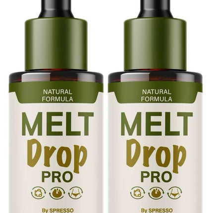 (2 Pack) Melt Drops Pro, Official MeltDrops Pro Liquid Supplement Dropppers with Premium Ingredients, Advanced Formula Loss Support for Overall Health & Wellness Reviews (4oz/120ml)