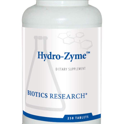 Biotics Research Hydro Zyme™ - Digestive Enzymes (Enzimas Digestivas) For Women & Men - Enzymes for Digestion Supplement Contains Betaine HCL - Supports Healthy Gastric pH & Immune Health-250 Enzyme's