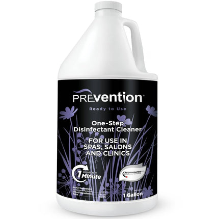 Prevention Ready-To-Use Disinfectant Cleaner – Surface Disinfecting & Cleaning Solution for Salons, Spas, Clinics – Hospital Grade, Gallon Refill – 1 Gallon (1 Pack)