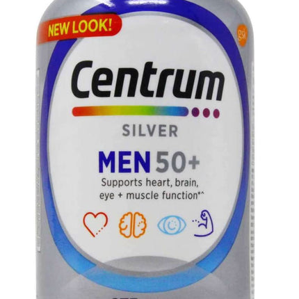 Centrum Men 50+ Multivitamin Tablet Age 50 and Older 275ct