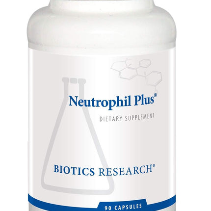 BIOTICS RESEARCH Neutrophil Plus, Immune Support, Maitake Mushroom, Barberry, Antioxidant Activity, Optimal Immune Function, Upper Respiratory Health, 90 Capsules