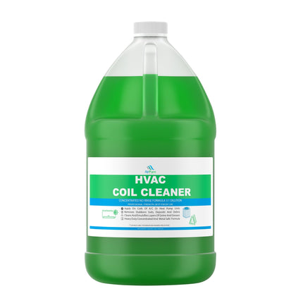 AC Evaporator Coil Cleaner, 1 Gallon (3.78L), No Rinse Coil Cleaner, Metal-Safe Corrosion Inhibitors, Cleans Air Conditioners, Condensers, HVAC, Mini Splits, Heat Pumps, Residential & Commercial