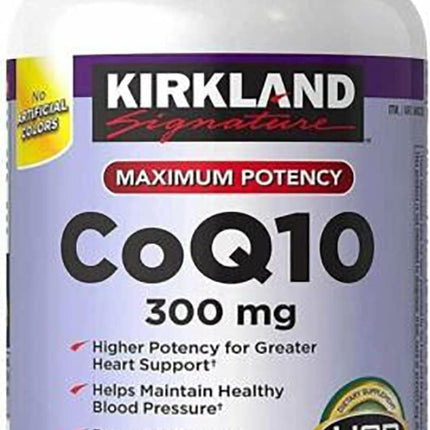 Kirkland Signature CoQ10 300mg 100 Softgels