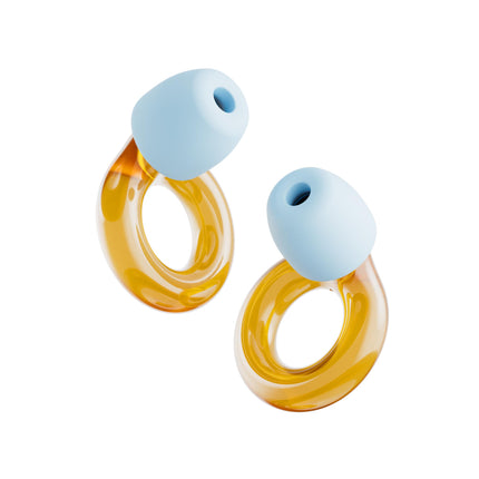 Loop Engage Kids 2 Ear Plugs (6-12yrs) – Reusable Everyday Noise Relief for Kids | Kids Earplugs for Focus, Anxiety, Stress, School, Home, Playtime – 16 dB Noise Reduction Ear Plugs