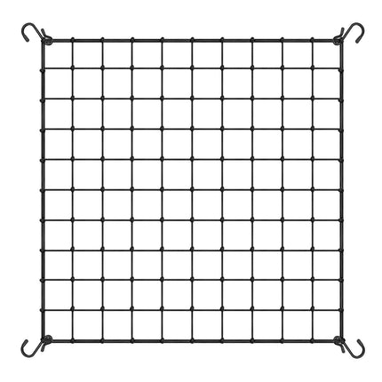 VIVOSUN 5 x 5Ft. Elastic Trellis Netting with 4 Hooks for Climbing Plants, Vegetables, Fruits, and Flowers, 1-Pack