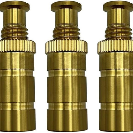 Poolzilla Pool Safety Cover Brass Anchors for Concrete and Pavers - 5 Pack - Universal Fit