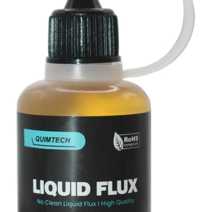 Liquid Solder Flux Dropper (30 ml/1 Oz.) I RMA Liquid Solder Flux I Soldering Flux I Electrical Solder I No Clean Liquid Flux I Rosin Flux I Soldering Flux for Electronics I Lead Free Liquid Solder I