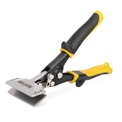 HURRICANE 3inch Sheet Metal Hand Seamer, Heavy Duty Bender for Metal Flattening, Precision Duckbill Pliers and Sheet Metal Tongs, Ideal for HVAC Projects, Ergonomic Straight Flat Smooth Jaw