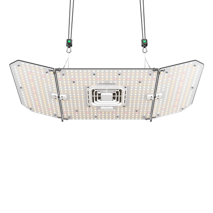 VIVOSUN AeroLight Wing AW200SE, LED Grow Light 200W with Integrated Circulation Fan, Compatible with App, Used with Growhub Controller E42A/E25 to Achieve More Functions for 2x4/3x3 Grow Tent