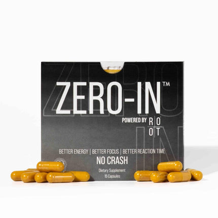 THEROOTBRANDS Root Wellness Zero-in by Dr. Rahm - Combination of Turmeric, Pine Bark Extract - 15 Capsules