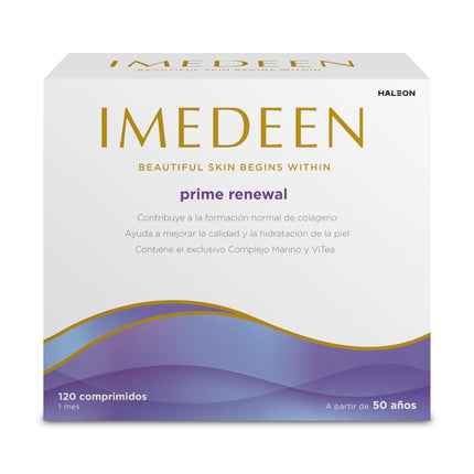 Imedeen Prime Renewal Tablet (120 Count) Skin Collagen Formula for 50 Plus Skincare Beauty Supplement