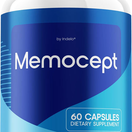 Memocept – Advanced Supplement Formula for Brain Memory Health Support (60 Capsules)