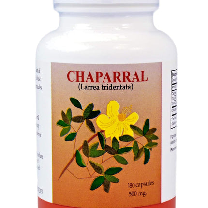 Arizona Natural Chaparral (Larrea tridentata), 500 mg, 180 Capsules