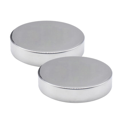 Outset Stainless Steel Round Ice Packs, Set of 2 Travel Ice Packs, 3.75"