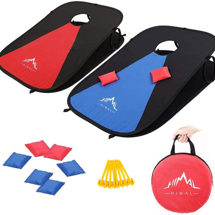 Himal Outdoors Portable Cornhole Board Set, Foldable 3 x 2 Ft