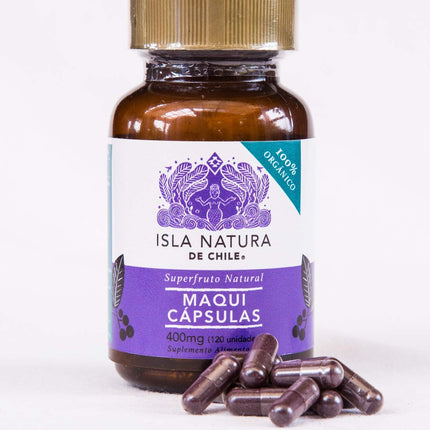 Isla Natura de Chile Capsules of Organic Maqui