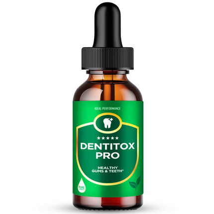 Dentitox Pro Drops for Healthy Teeth and Gums, Dentitox Supplement Advanced Formula Drops - All Natural Blend to Support Fresh Breath, Denti Tox Oral Health, Den Titox Pure Droppers Reviews (1 Pack)