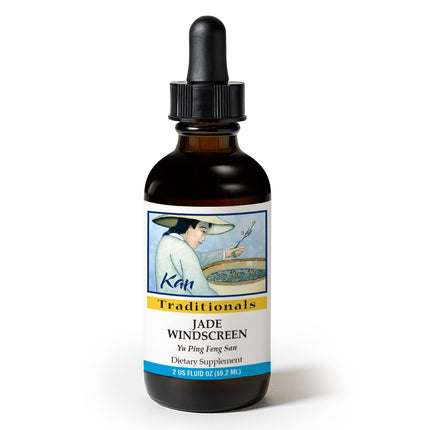 Kan Herbs Company Jade Windscreen – Traditional Chinese Herbal Formula for Seasonal Balance and Overall Wellness, Supports Daily Harmony and Respiratory Health, Liquid Extract, 2 fl oz
