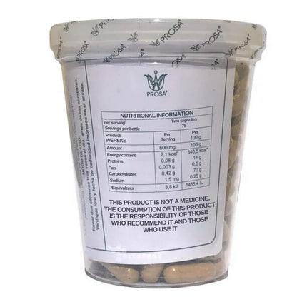 Prosa suplemento alimenticio Margarita Wereke 150 caps 300mg