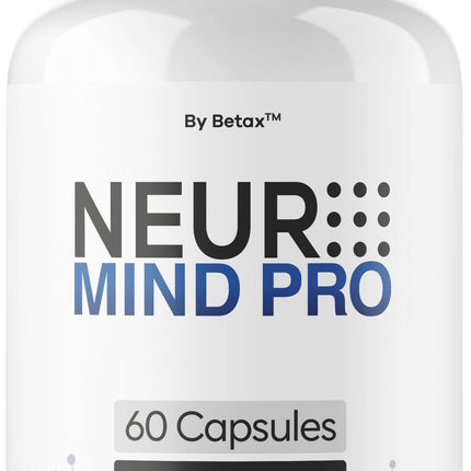 NeuroMind Pro - Official Neuro Mind Pro Capsules Advanced Formula with All Natural Ingredients, NeuroMindPro Original Brain Health Pills Support for Wellness, 60 Capsules for 1 Month
