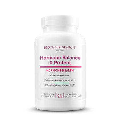 BIOTICS RESEARCH Hormone Balance and Protect - Formulated by Dr. Lindsey Devaki Berkson, Hormone Expert. PABA, Milk Thistle, Broccoli Seed Extract 120 Capsules