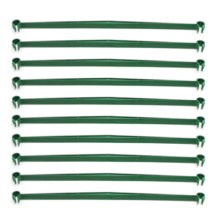 100PCS Stake Arms for Tomato Cage, 11.8 Inches Expandable Trellis Connectors, Tomato Stake Supports, 11mm Bayonet Diameter Plant Stakes for Climbing Plants, Tomatoes Stakes, Vegetables
