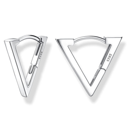 MILACOLATO Solid 925 Sterling Silver Small Huggie Hoop Earrings for Women