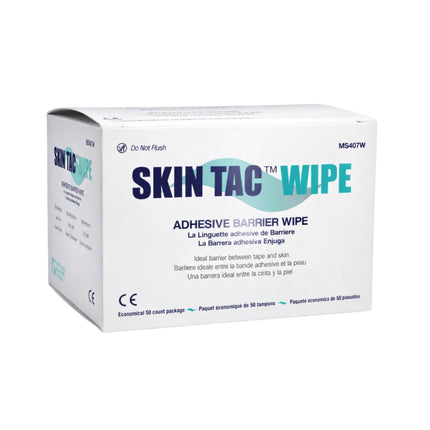 Torbot IM074407W314832 Group Inc Skin Tac"H" Adhesive Barrier Prep Wipe, Liquid Form, Latex-Free, Hypo-allergenic (Box of 50 Each), 1 Pack