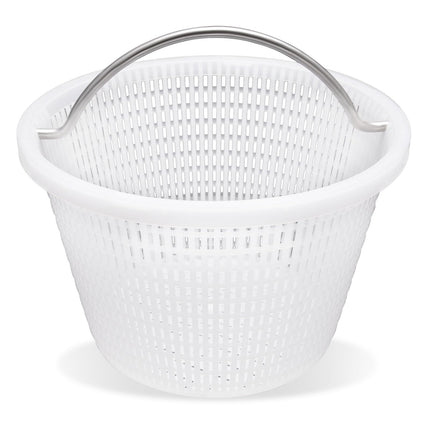 Verplexter Handle Basket Replacement Bermuda Gunite Pentair 516112,Compatible with Waterway Skimmer Basket 542-3240/542-3240B for Renegade Skimmers Pool Basket, Stainless Steel Handle