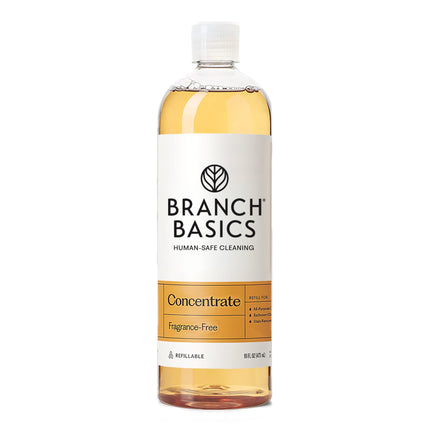 Branch Basics Concentrate Refill (33.8 oz) | All Purpose Multi-Surface Cleaning Concentrate - Replace Every Household Cleaner | Plant & Mineral-Based, Human-Safe, Fragrance Free