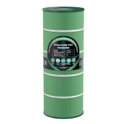 POOLPURE PA120 Antimicrobial Pool Filter, Compatible with Hayward C1200, CX1200RE, Pleatco PA120, Ultra-B2, Unicel C-8412, Filbur FC-1293, Clearwater II 125, Waterway Pro Clean PCCF-125