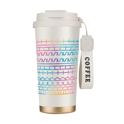 Funny Hidden Message secret Coffee Mug, 18 oz Insulated Mug, F This S Coffee Cup, Gift for Coworkers & Work Besties, Lover Gift for Friends - Family Prank Gag Christmas White Elephant Gifts for Adults