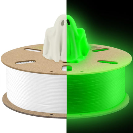 DURAMIC 3D PLA Glow in the Dark Filament Neatly 1.75mm 1Kg Glow Green