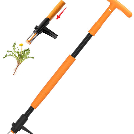 Weed Puller Tool, Fully Stand Up Weeding Tool With 3 Claws - Zero Bending and Back Saver, Effortless and Efficient Weed Remover, Durable and Lightweight Weeder, Ideal for Effortless Weed Removal