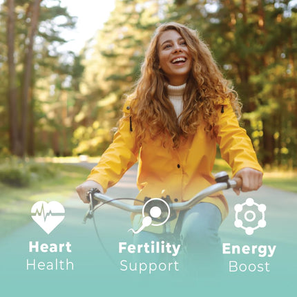 Pharma Nord - The Original CoQ10 • Clinically Proven • High Absorption • Heart Health • Fertility • Healthy Aging • Cellular Energy • Antioxidant • Gluten-Free • 100 mg Coenzyme Q10 • 60 Softgels