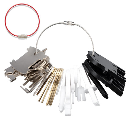 Mellbree 29-Pack Dispenser Key Set for Toilet Paper Towel Soap Janitor