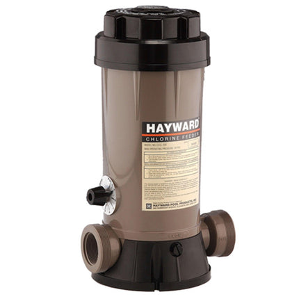 Hayward CL200EF in-Line Automatic Chlorine Feeder, Offline Pool Chlorinator and Chlorine Dispenser, Up to 9 lb Capacity, for In-Ground Swimming Pools