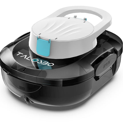 (2026 Upgrade) TALOSBO S1 PRO Robotic Pool Vacuum – Dual-Motor Above-Ground Pool Cleaner, 120 Mins Runtime, Quick Charging, 2.2L Large Filter Basket & Auto-Parking for Easy Retrieval