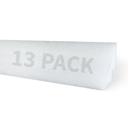 Blue Wave Peel and Stick Pool Cove for Above Ground Pools, 13-Pack – Resilient HDPE Construction – 53-Ft of Total Liner Coverage for up to 15-Ft Round Pools – Sand Cove Alternative