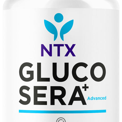 NTX Gluco Sera Capsules - Official NTX GlucoSera Pills Advanced Premium Formula Support Maximum Strength, All Natural Ingredients for Overall Health & Wellness, 60 Capsules for 1 Month