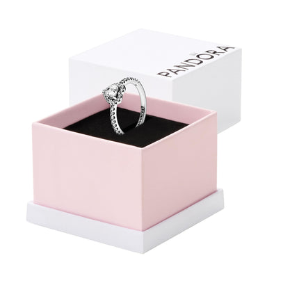 PANDORA Elevated Heart Ring, 7