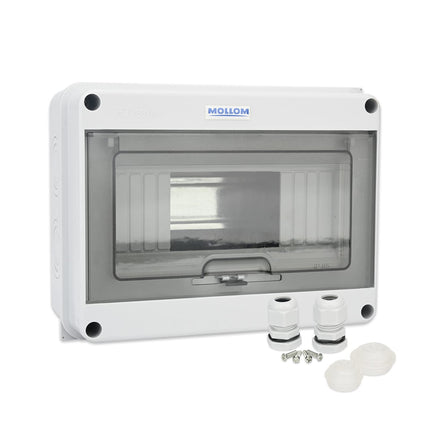 MOLLOM 8 Way Circuit Breaker MCB Distribution Protection Box