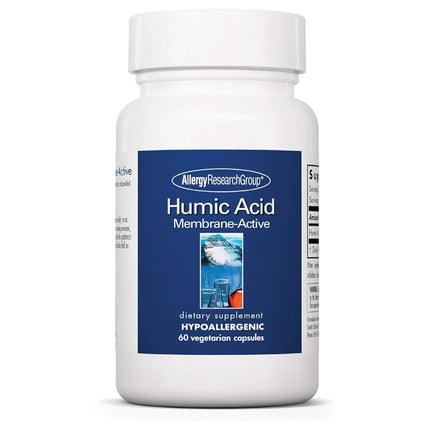 Allergy Research Group Humic Acid - Delivers 750 mg Humic Acid - Supports Detoxification & Immune Response - Membrane Active Formula - 30 Servings - 60 Capsules