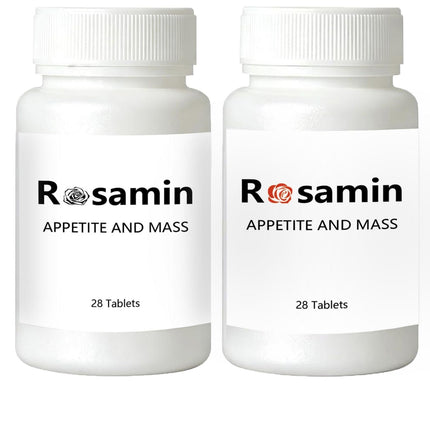 Rosamin Weight Gaining Pills (1Set(2Bottle))
