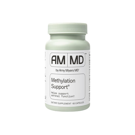 Amy Myers MD Methylation Support - MTHFR Supplement - Supports Adrenal Function, Gut & Liver Health - Contains Folate, Vitamin B12, B6 & B2 - Non-GMO & Gluten-Free - 60 Capsules (30 Servings)