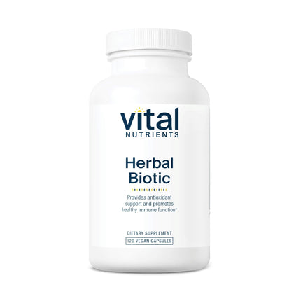 Vital Nutrients Herbal Biotic - Herbal Immune Support Supplement - Antioxidant Support Promotes Healthy Immune System - Gluten, Dairy, Soy Free - Non-GMO - 120 Capsules