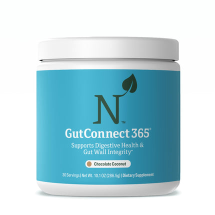 Nature M.D. GutConnect 365 – Chocolate Coconut |Gut Health SuperFood Powder | Vegan Certified | Allergen Free | Non-GMO | Soy Free | Made in the USA | 30 Servings