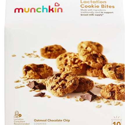 Munchkin Milkmakers Lactation Cookie Bites, Oatmeal Chocolate Chip